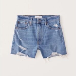 Abercrombie High Rise Mom Shorts